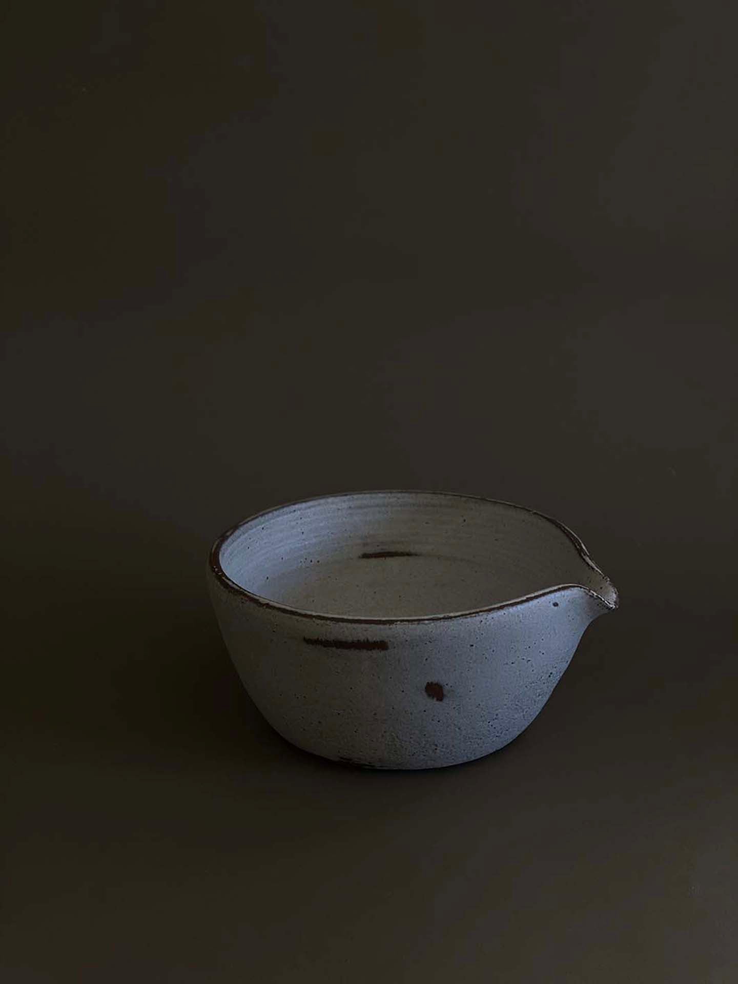 Saladier en gres rouge