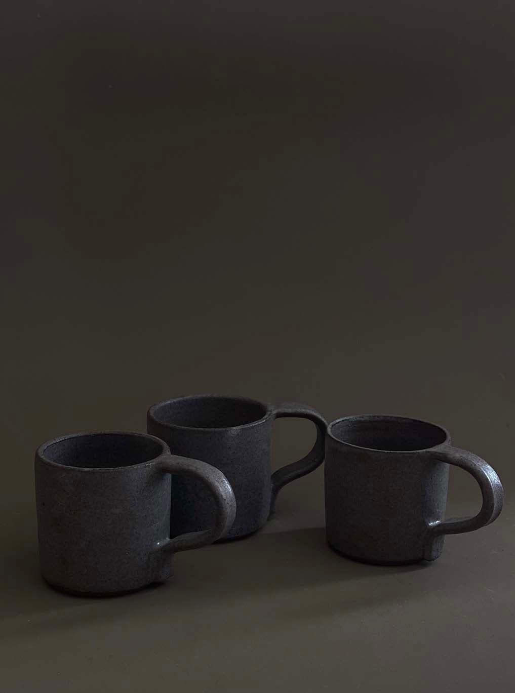 Mug en grès chocolat